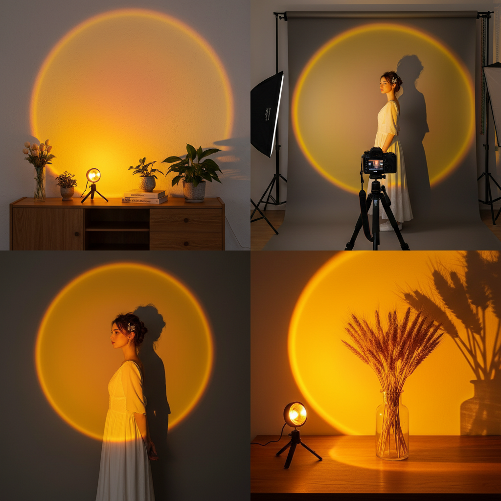 Rainbow Ambiance Projector Lamp