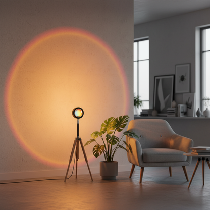 Rainbow Ambiance Projector Lamp